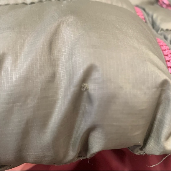 ZARA Hooded Puffer Vest/Jacket With Zipper Pockets Olive Green Boys 11-12Y - Picture 8 of 14